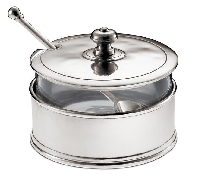 Cosi Tabellini GENOVA Parmesan dish with spoon cm Ø 11 x h 9