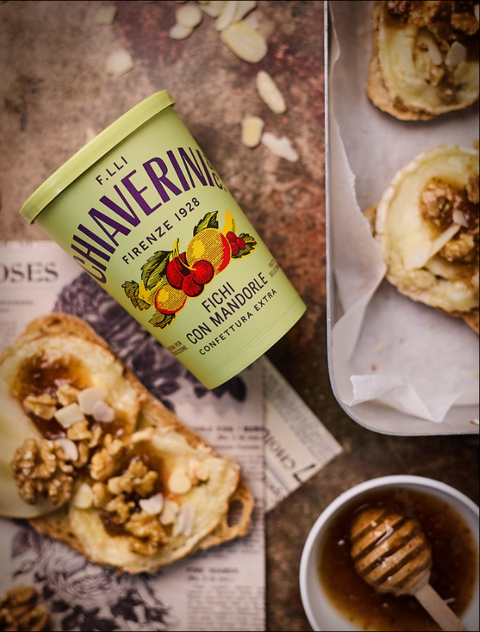 CHIAVERINI - Feigenkonfitüre extra mit Mandeln