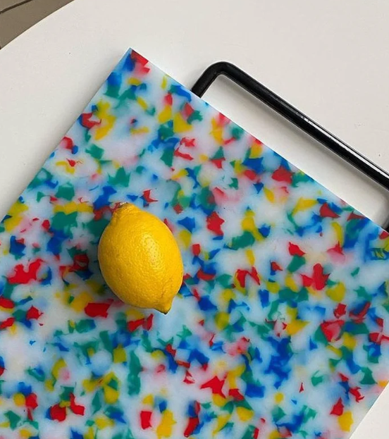 Fredericks & Mae Large Cutting Board - Multi Confetti