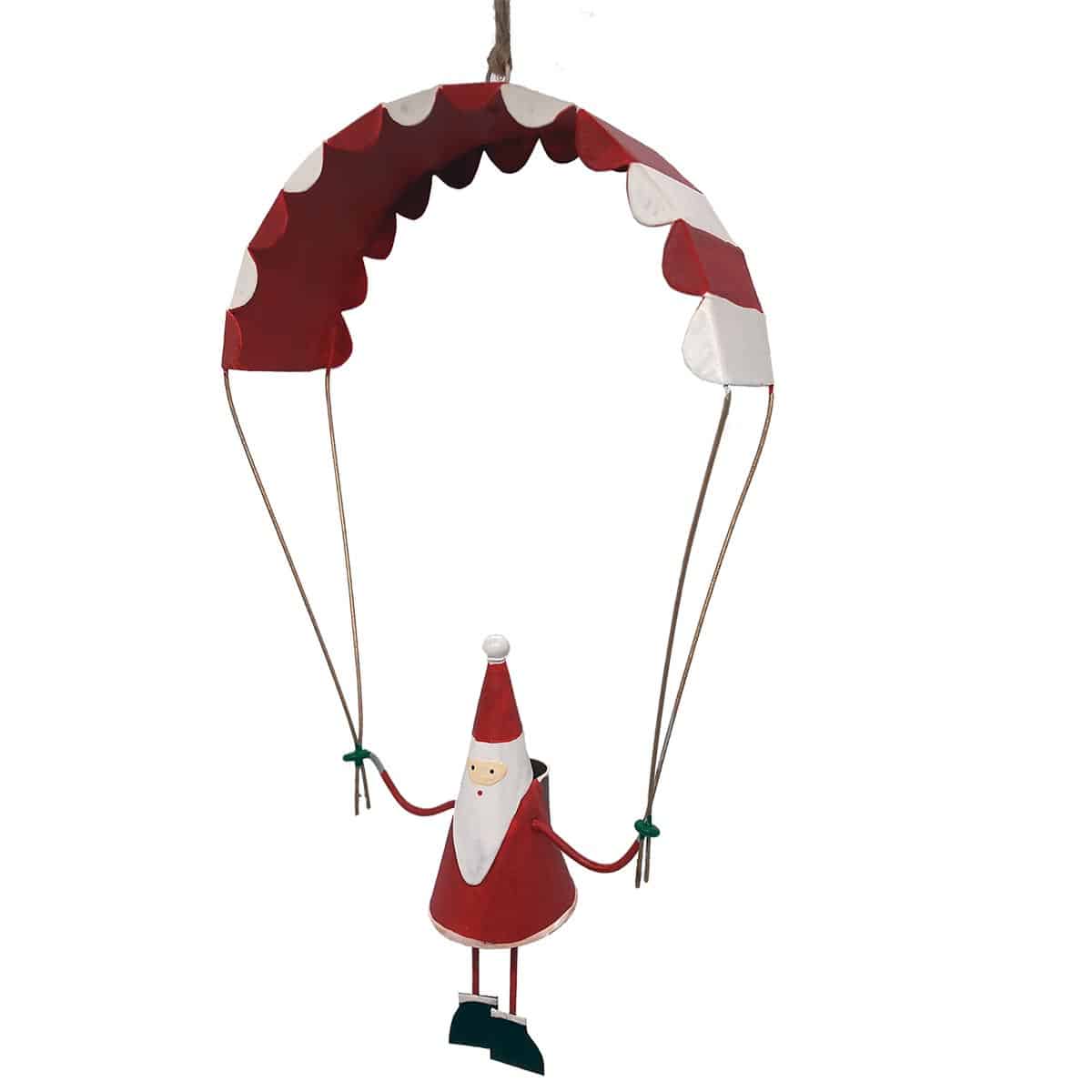 Santa in paragliding