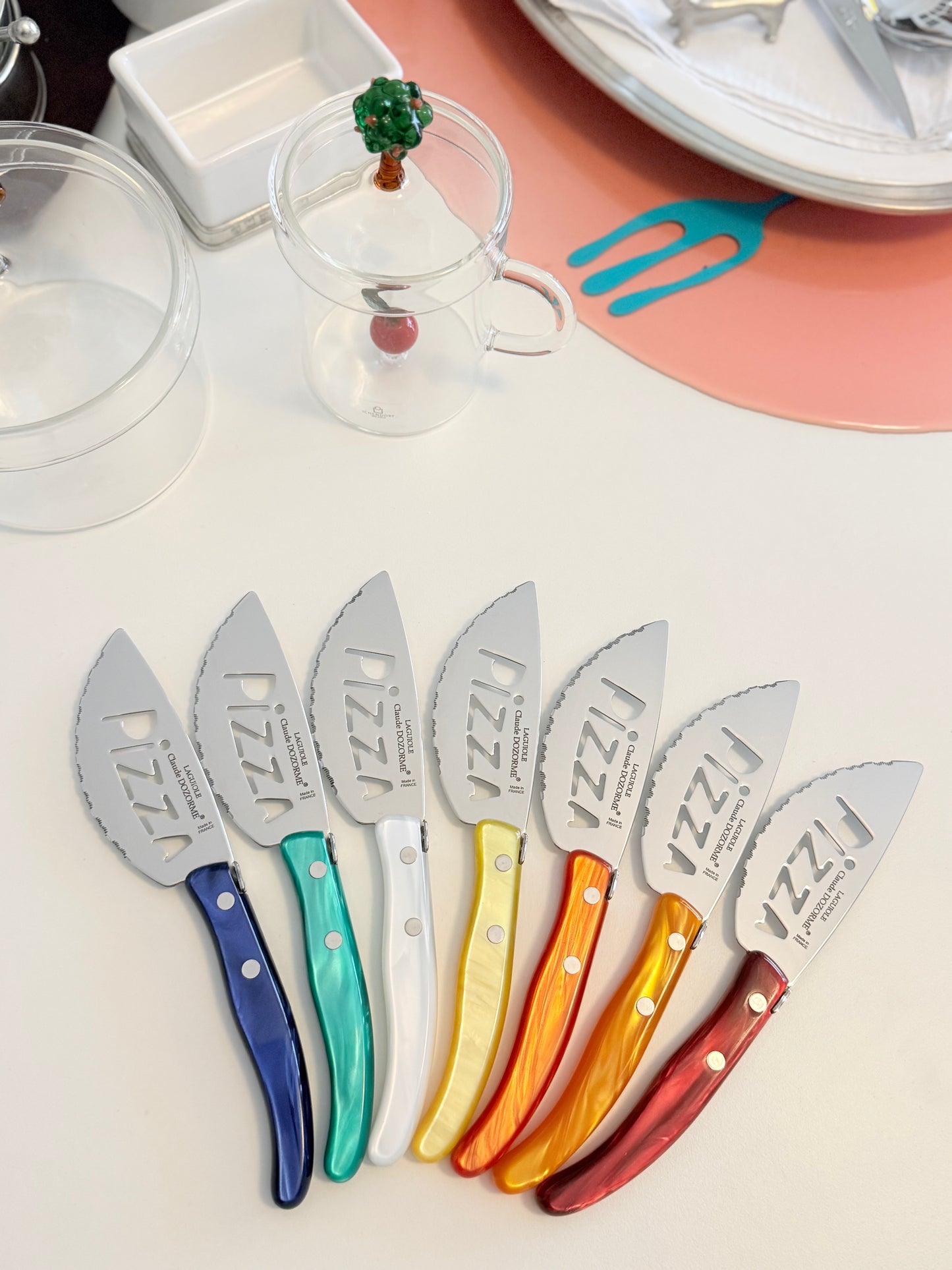 Berlingot Pizza Knife-White