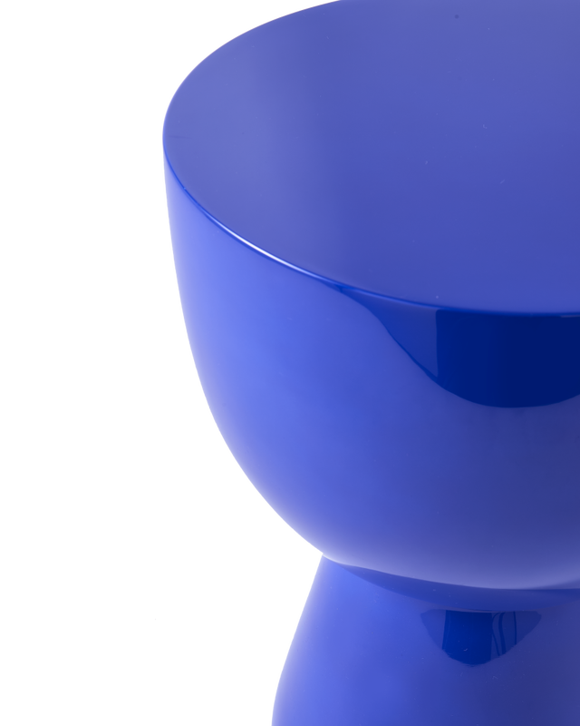 Polspotten-Tip Tap Hocker -Dark Blue
