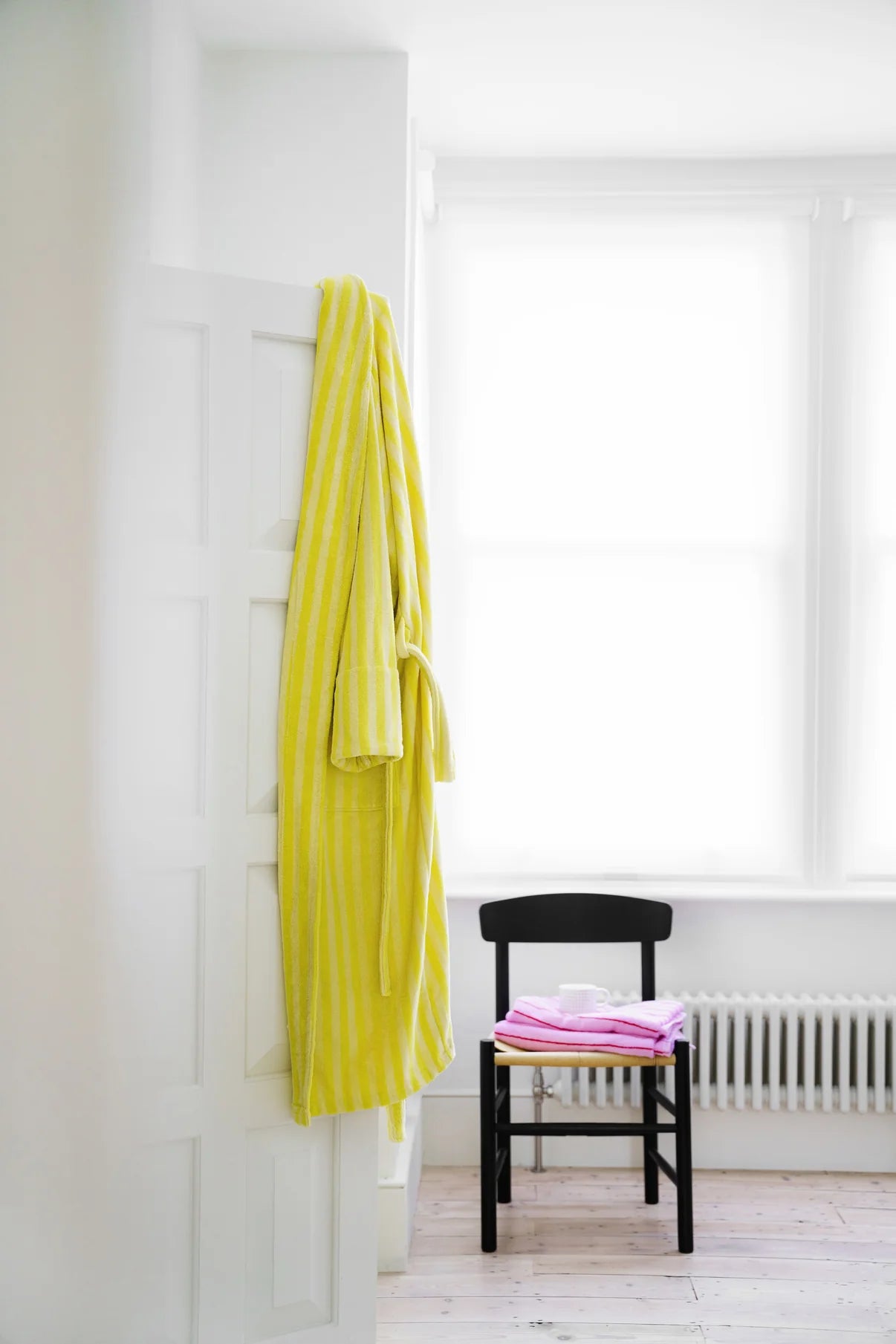 Bongusta - Naram Bathrobe - pristine & neon yellow