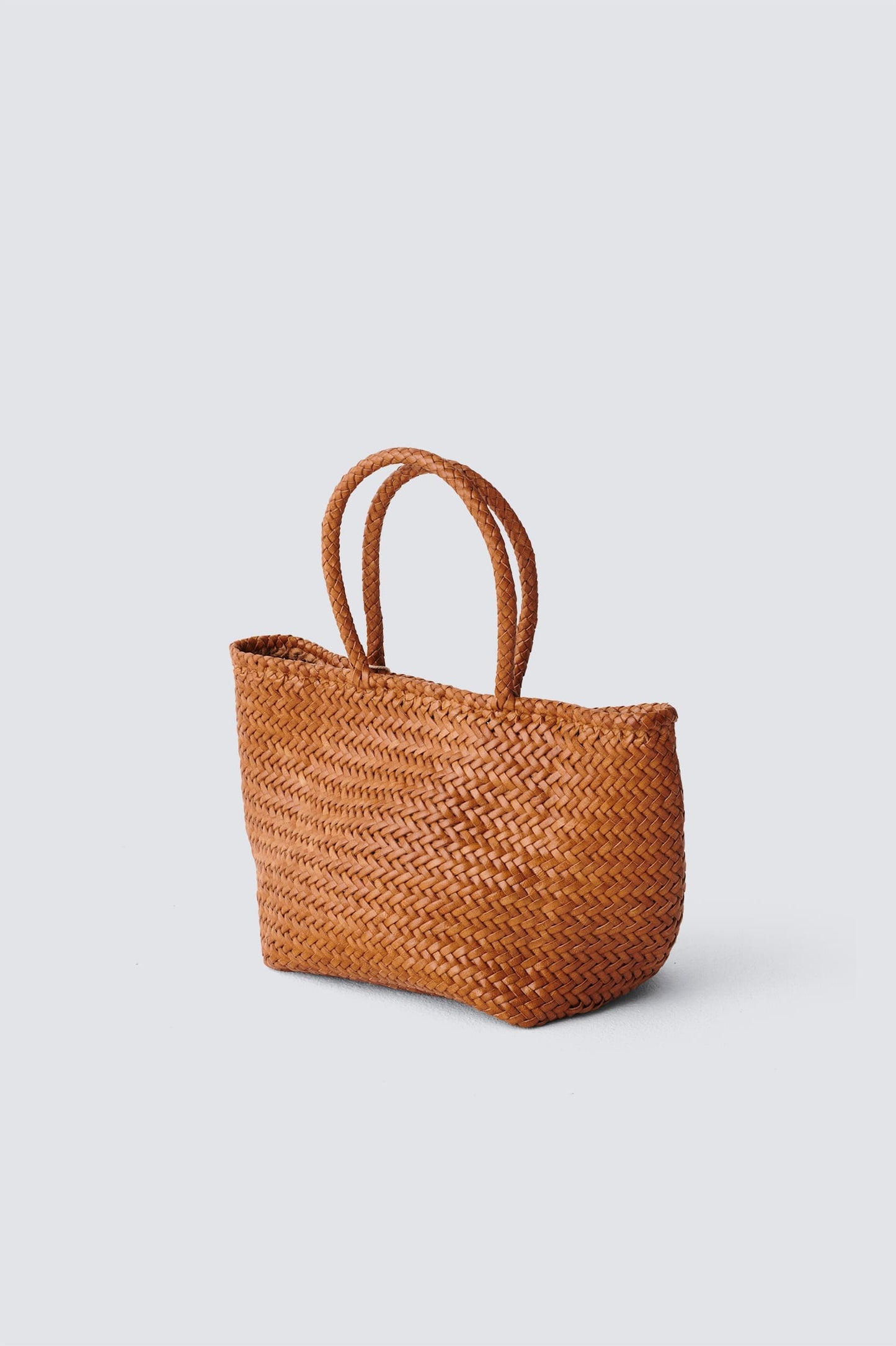 DRAGON DIFFUSION GRACE BASKET SMALL TAN