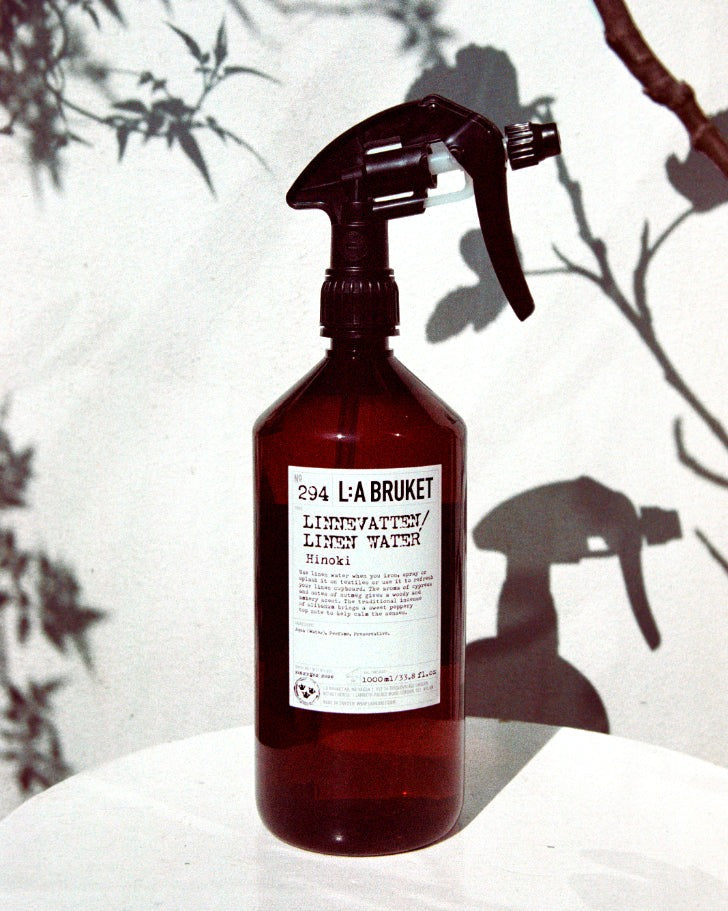 L:A BURKET- No. 294 Linen Water Hinoki