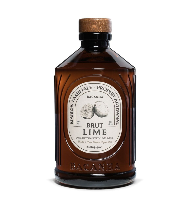 Bacanha Sirop Brut Roher Bio-Limettensirup