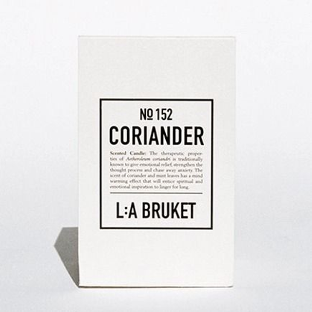 L:A BURKET- No.152 Duftkerze Koriander - 260 g