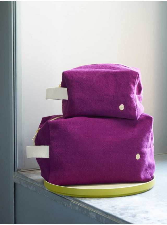 La Cerise sur le gâteau - Large pouch cube - Purple rain