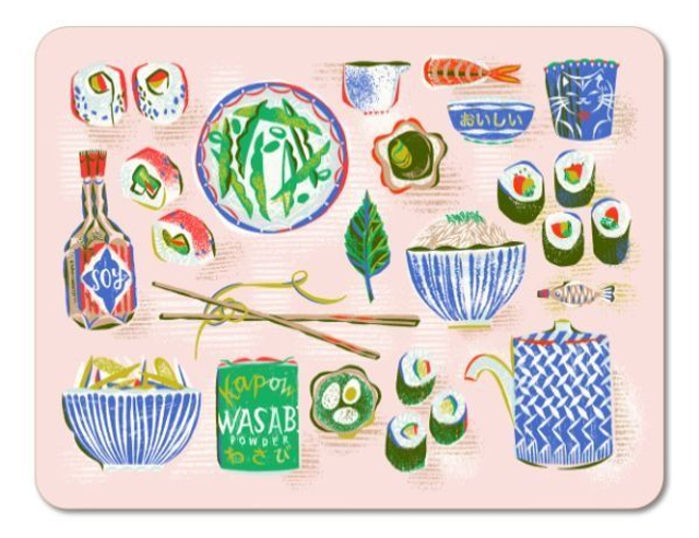 Jamida Asta Barrington Sushi - Tablemat 38x29cm
