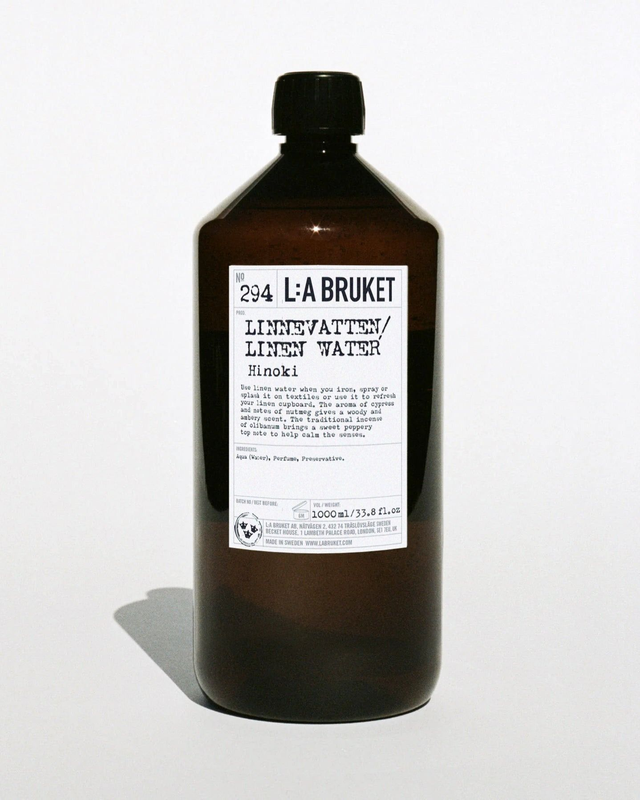 L:A BURKET- No. 294 Linen Water Hinoki