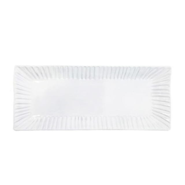 VBC CASA Stripes Medium Rectangular platter 30.5cm x11.5cm