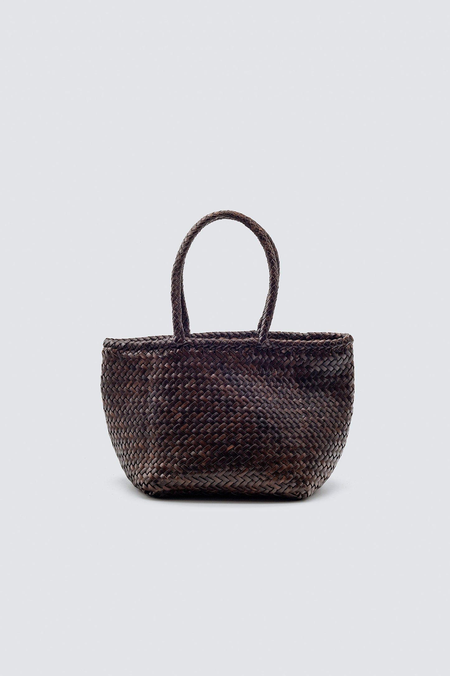 DRAGON DIFFUSION GRACE BASKET SMALL DARK BROWN