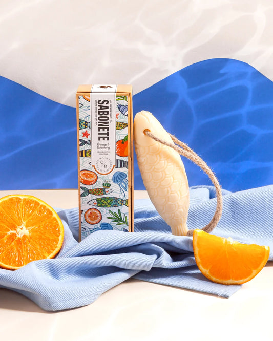 Castelbel Sardine Soap Orange & Rosemary 80g