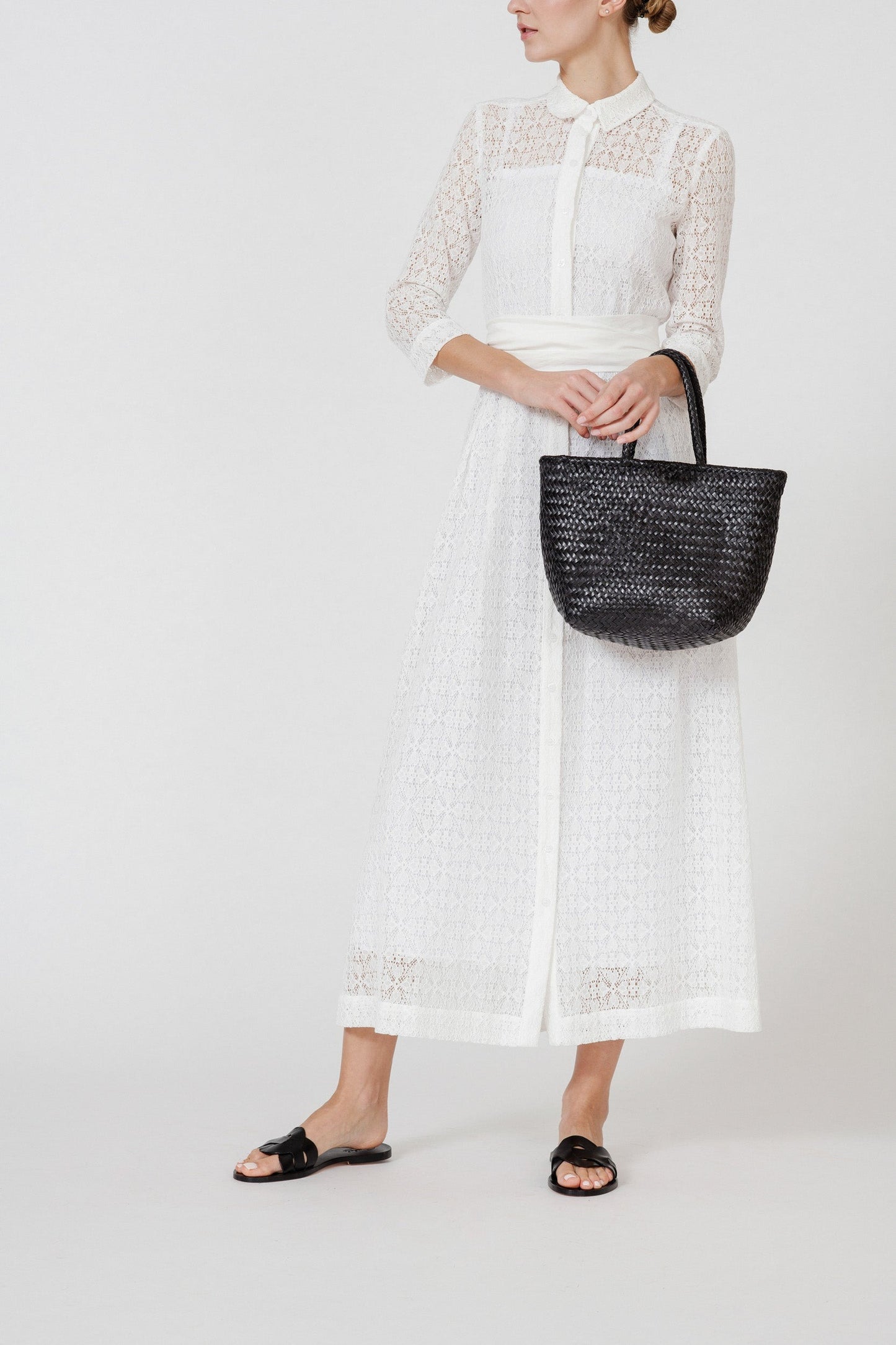DRAGON DIFFUSION GRACE BASKET BLACK