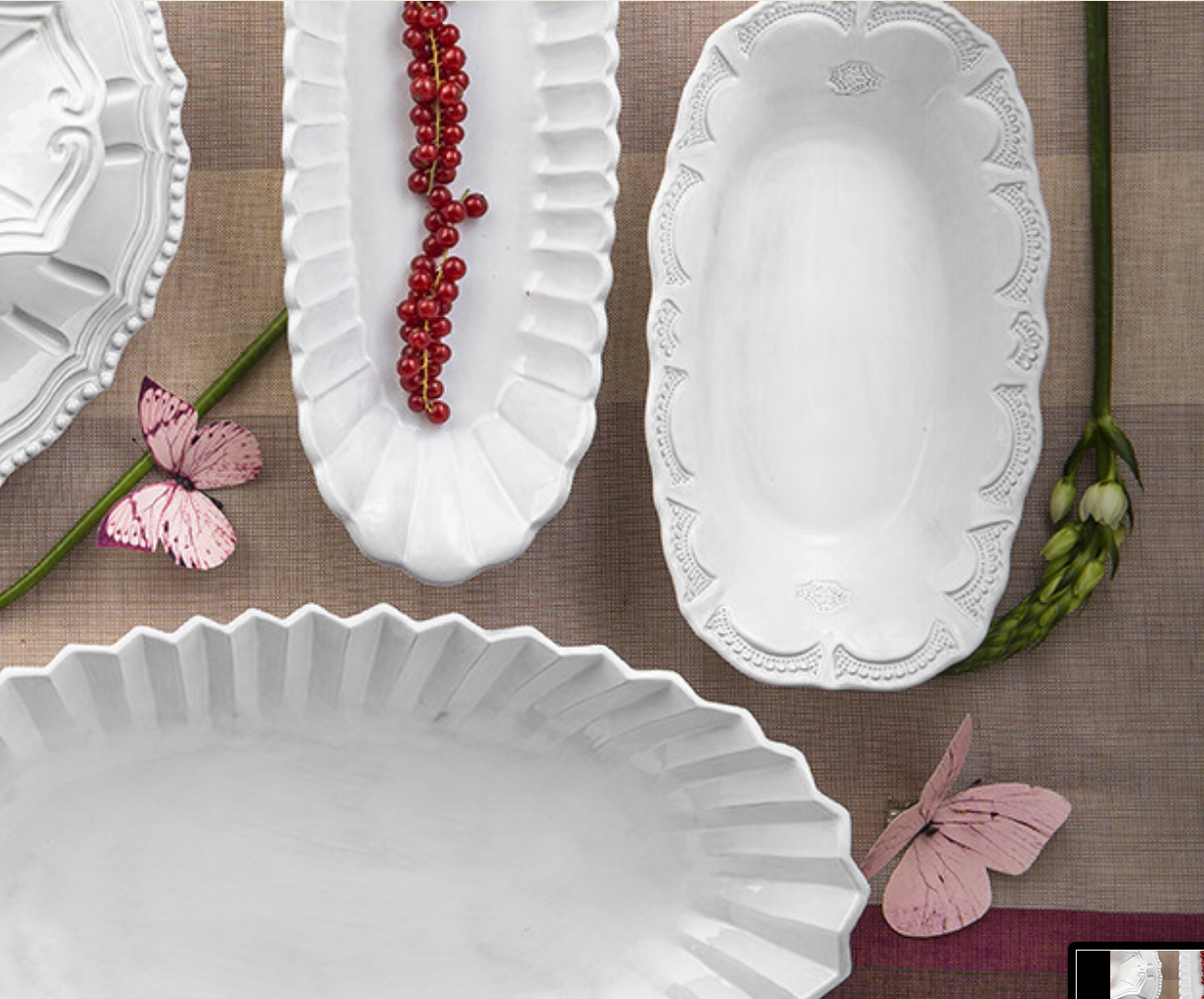 VBC CASA salad plate Baroque 22cm