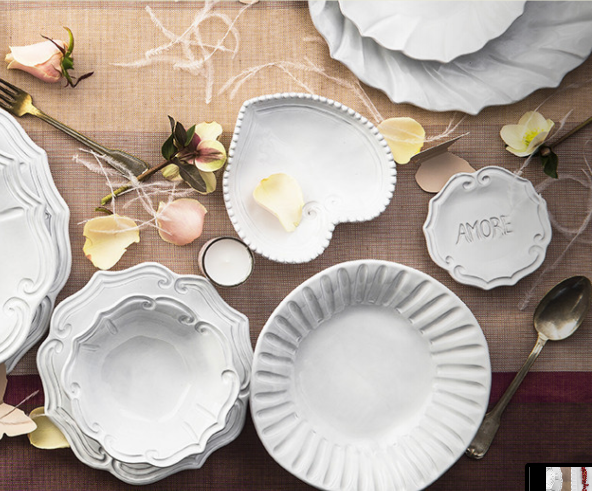 VBC CASA salad plate Baroque 22cm