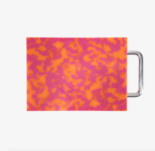 Fredericks & Mae Small Cutting Board - Pink/Orange