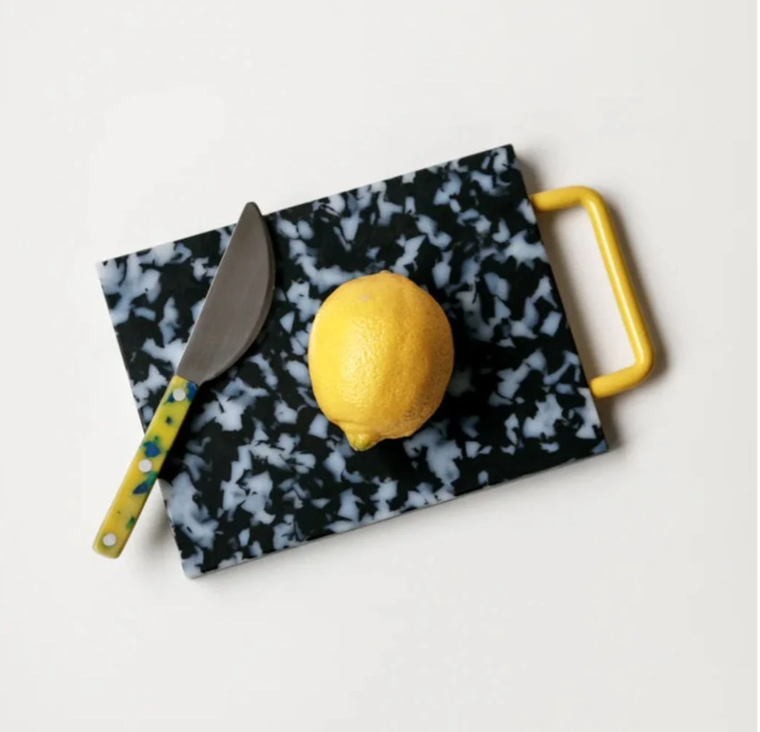 Fredericks & Mae Small Cutting Board - Black/White