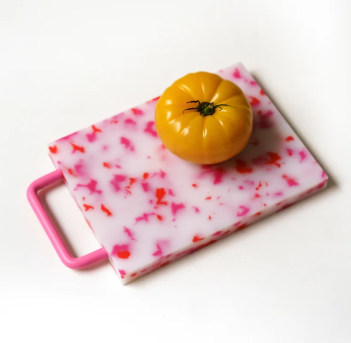 Fredericks & Mae Small Cutting Board - Pink/White