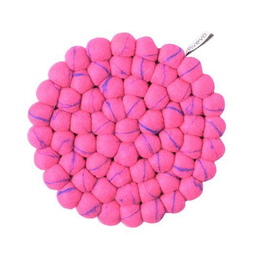 aveva TRIVET, ROUND, MARBLE, cerise