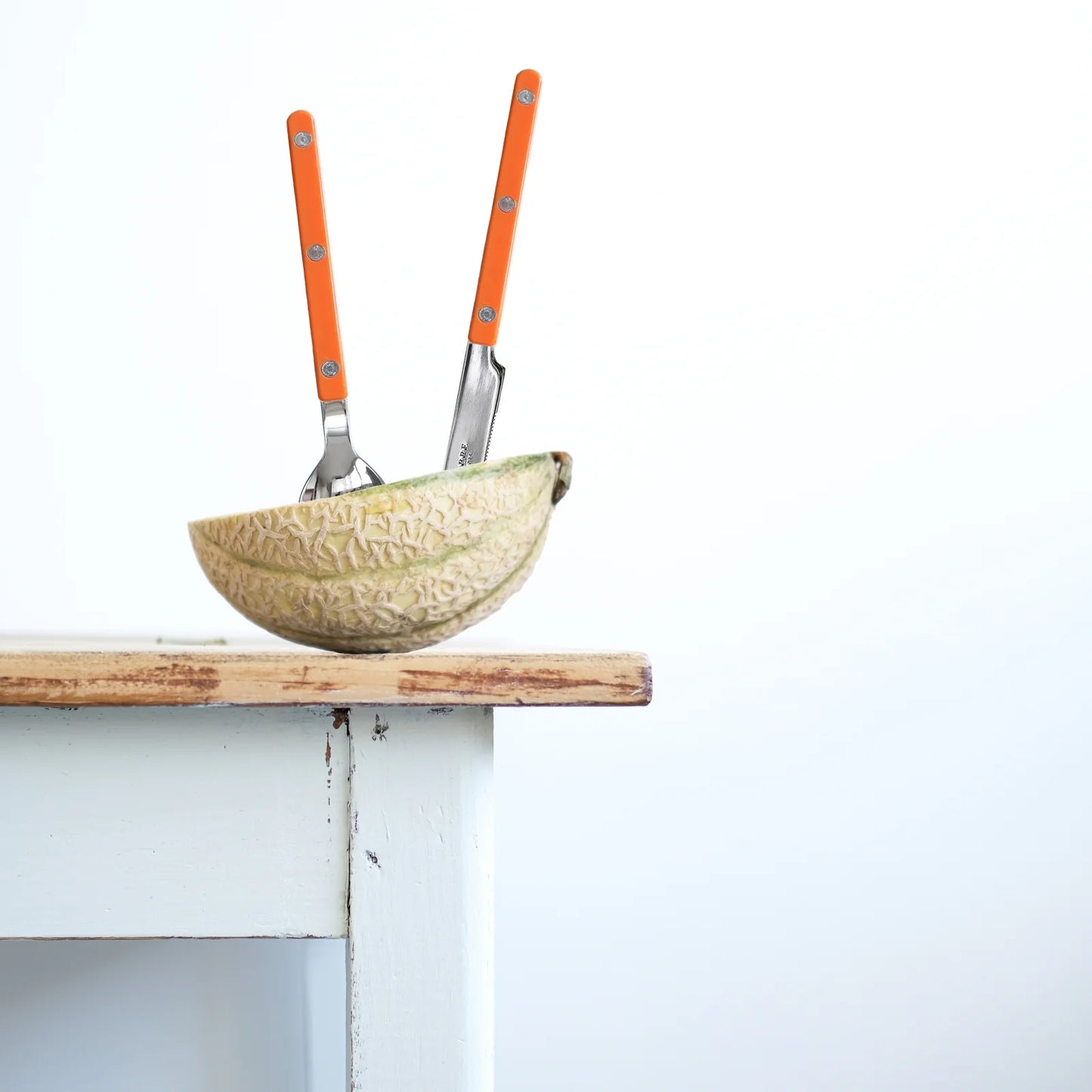 Sabre Paris- Bistrot Unifarben Dessertmesser Orange