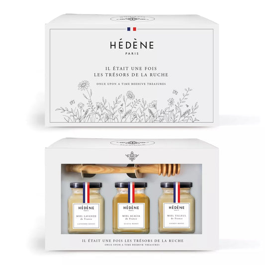 Hédène – Trésors de la Ruche Geschenkbox (Lavendel, Akazie & Linde)