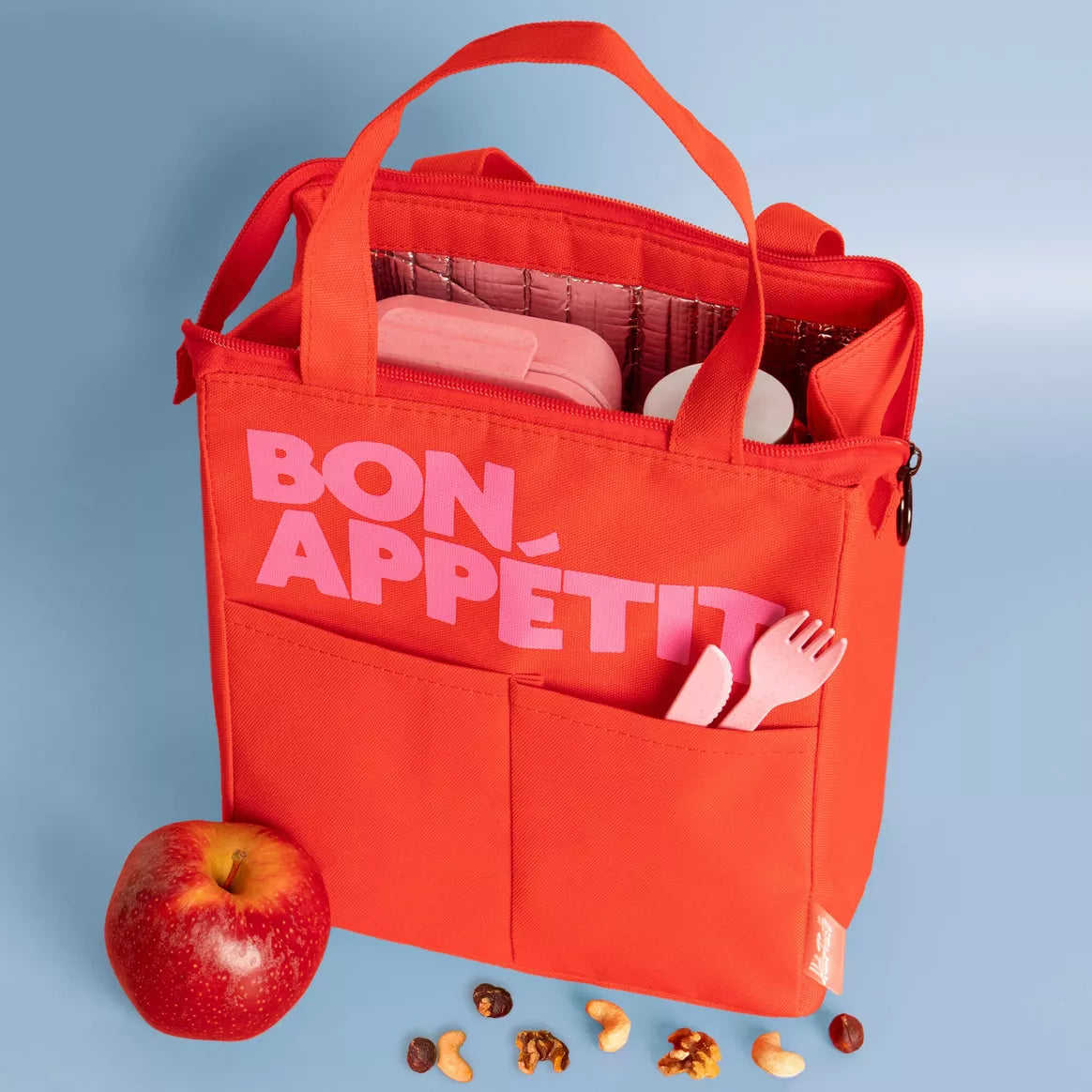BON APPÉTIT ISOTHERMIC LUNCH BAG  REDDISH