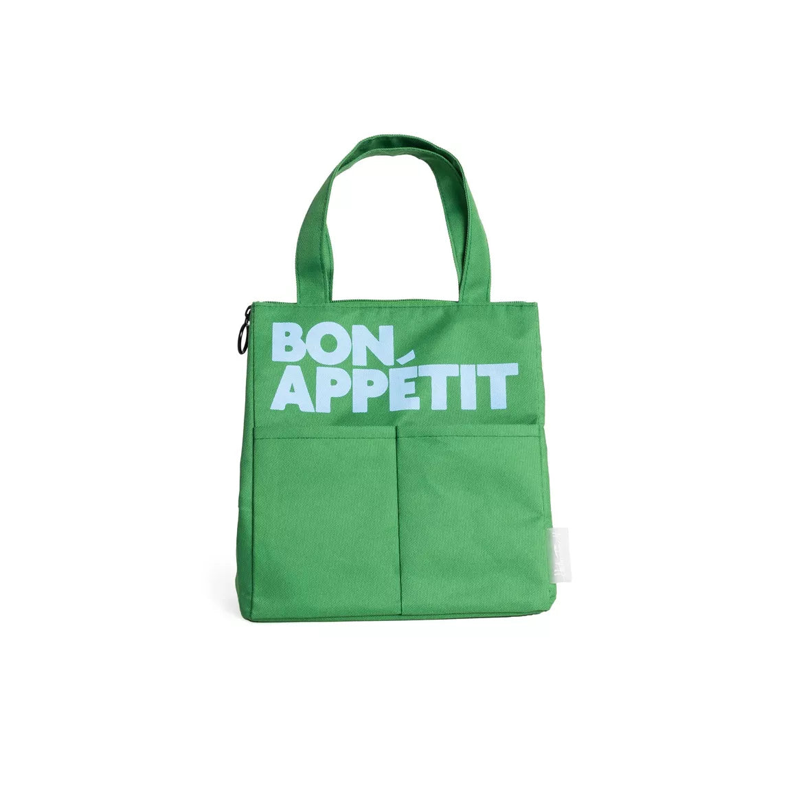 BON APPÉTIT ISOTHERMIC LUNCH BAG - BOTTLE GREEN