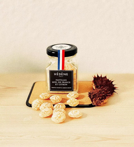 Hédène – Französische Honig-Zitronen-Pastillen - 60g