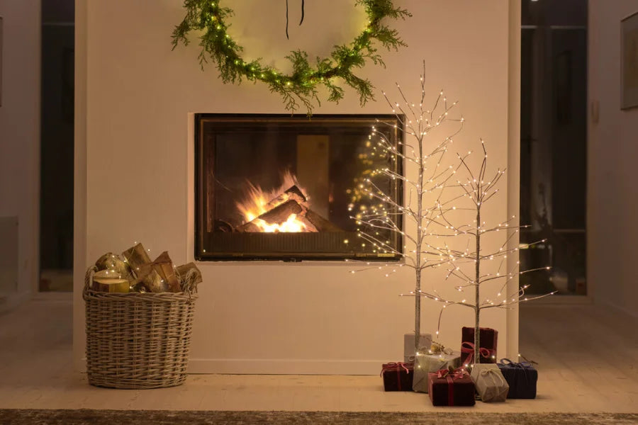 SIRIUS Kira Tree 1.8m, Brown/Snowy - 280 LED