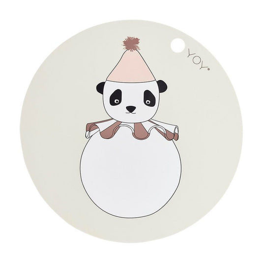OYOY LIVING DESIGN-Tischset Panda Pompom