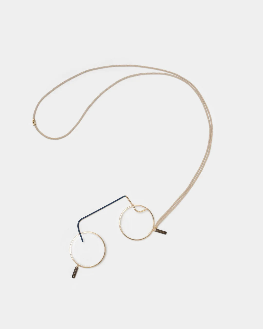 Ciqi CIRCLE – Lesebrille(Leselupe)als Anhänger +1,50 - Steel