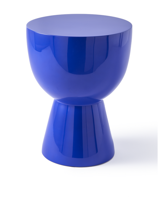 Polspotten-Tip Tap Hocker -Dark Blue