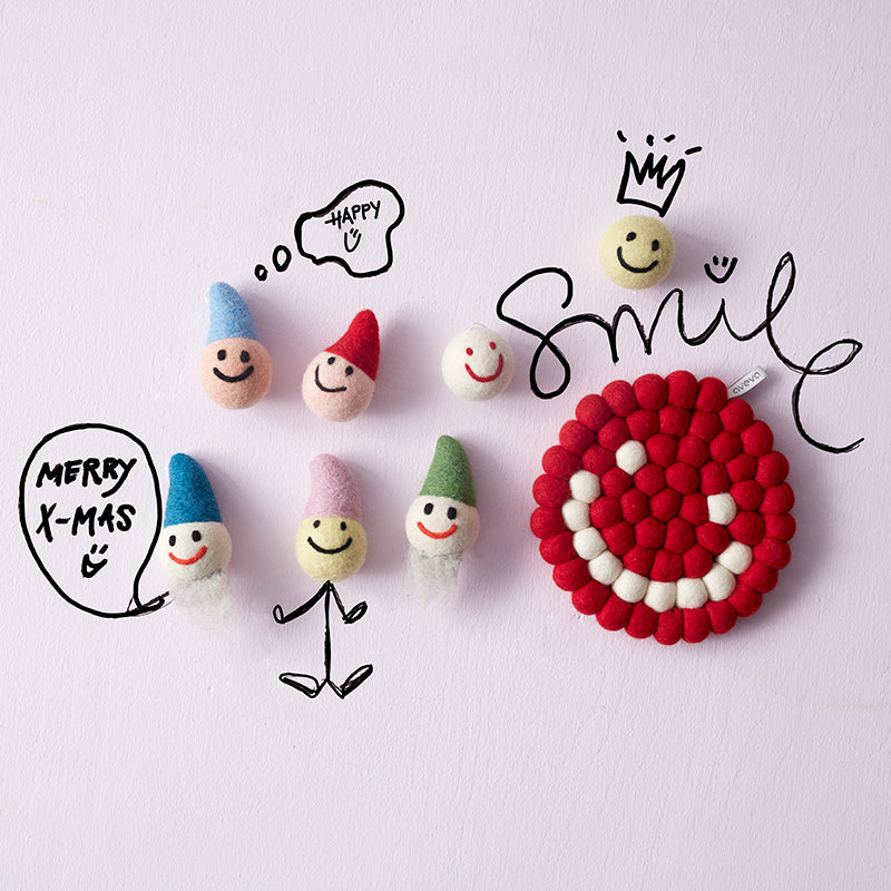 aveva LITTLE HANGINGS, SMILEY, white – Produktansicht 3