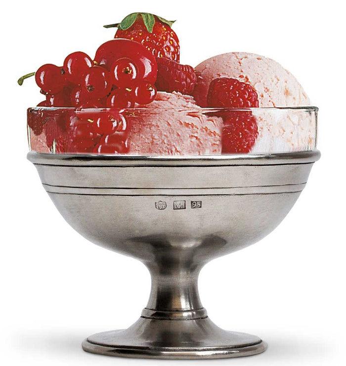 Cosi Tabellini OSTERIA Eisbecher mit Glaseinsatz – Ø 12 cm, 350 ml