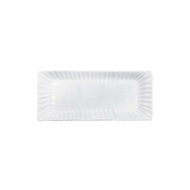 VBC CASA Scallop Small Rectangular platter 26cm x11.5cm
