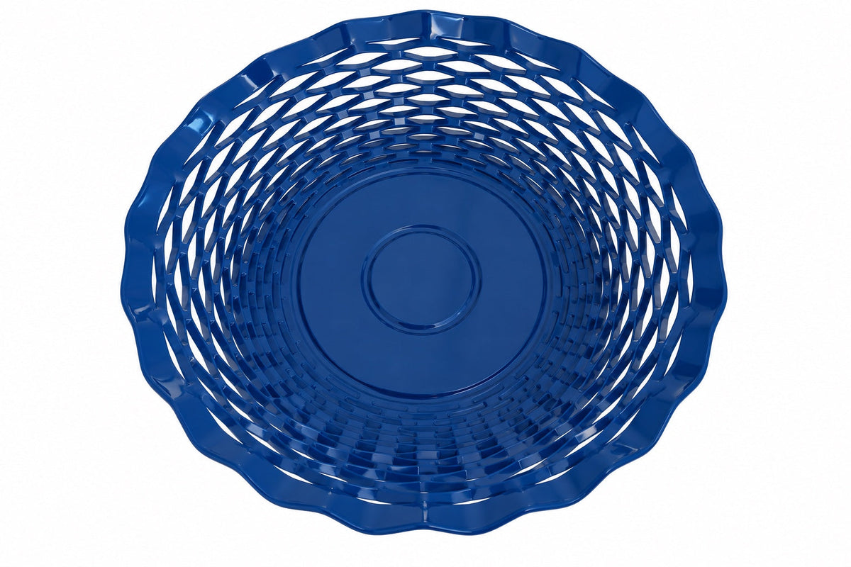 Roger Orfèvre Brotkorb rund – blue