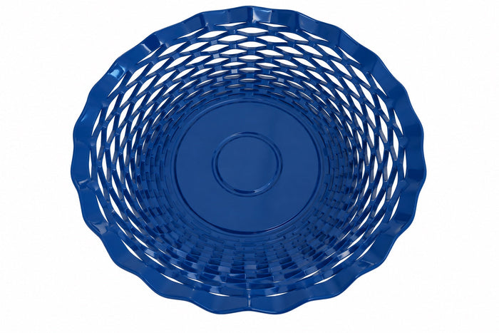 Roger Orfèvre Brotkorb rund – blue