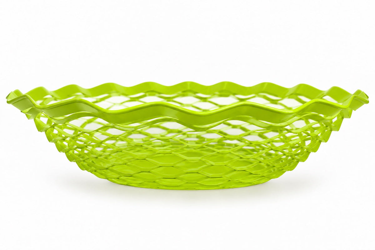 Roger Orfèvre Brotkorb rund – green2