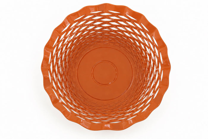 Roger Orfèvre Brotkorb rund – orange
