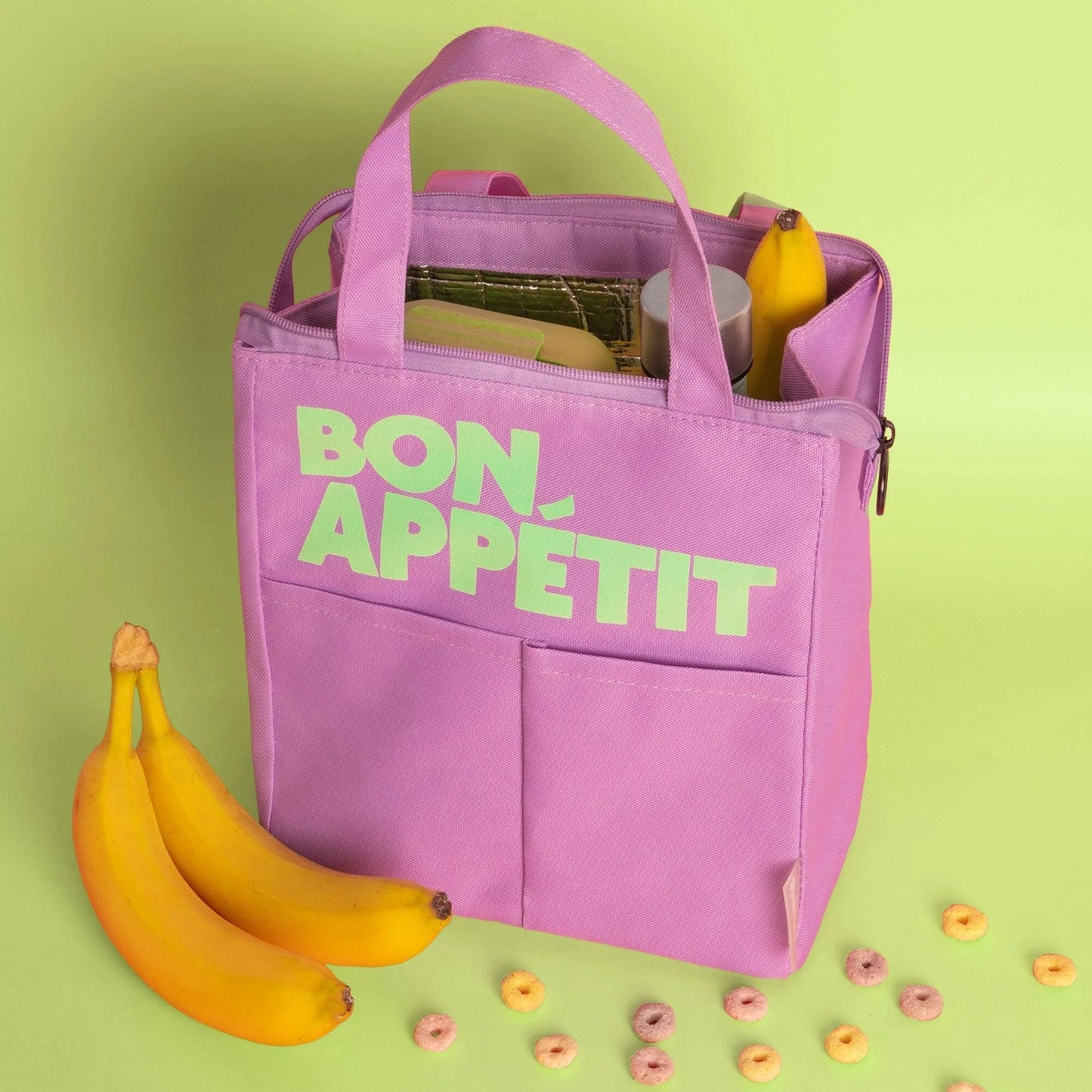 BON APPÉTIT ISOTHERMIC LUNCH BAG -Purple